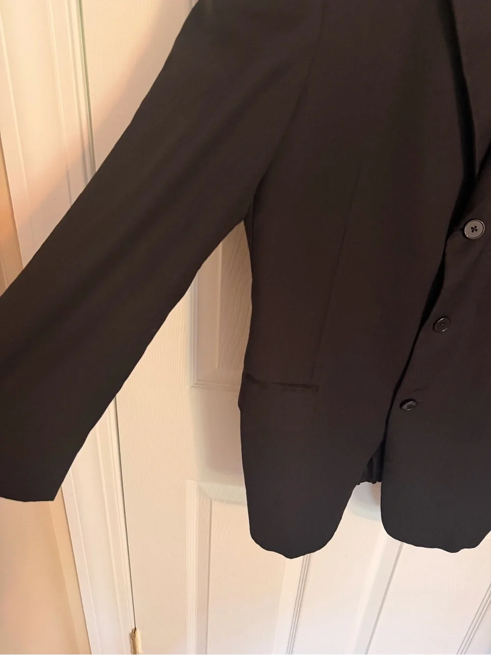 Joseph Abboud Men's Black Three-Button Sport Coat